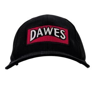 Graffiti Dawes Trucker Hat Snapback Men's Adjustable Black Red Mesh Cap